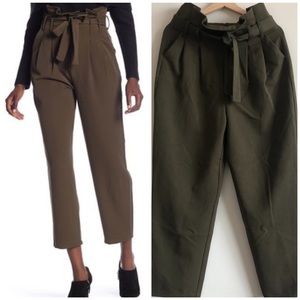 Romeo & Juliet Ruffle Waistband Straight Leg Pants